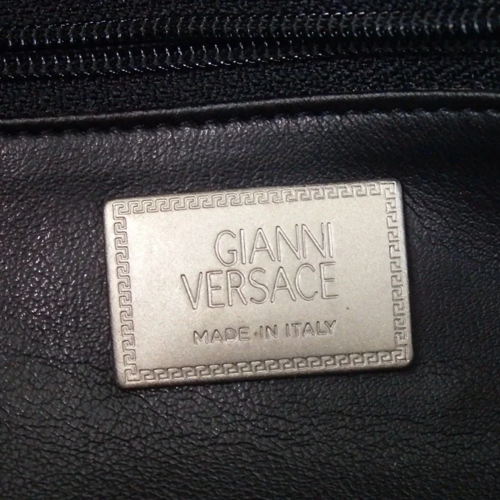 Gianni Versace Medusa Head Leather Toiletry Bag 🤩🔥